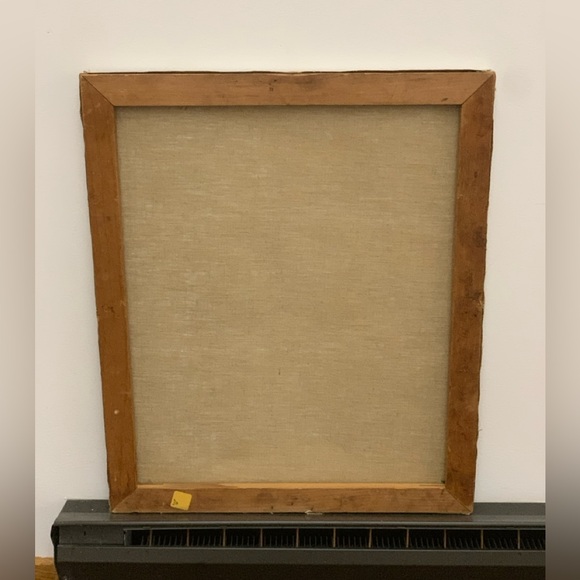 Mid Century Vintage Acrylic on Canvas Soldier Mounted Lippizaners Horse Painting - Picture 14 of 15